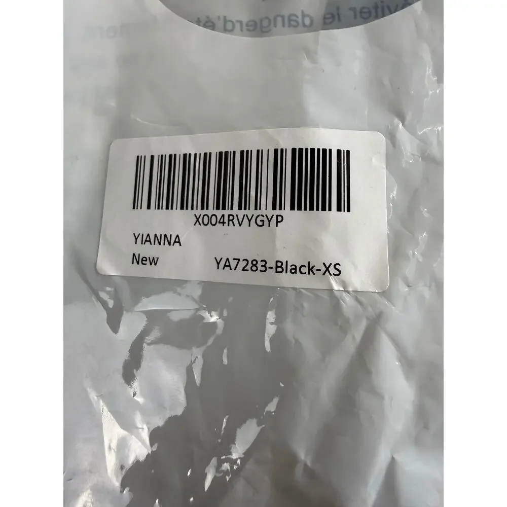 Yianna Fajas Columbianas Shapewear Women's Size XS 7283 Zip Front / Crotch